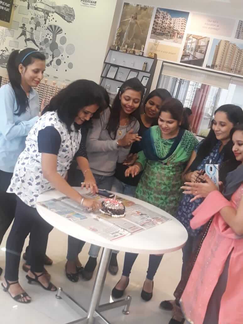 Women Celebrating bithday